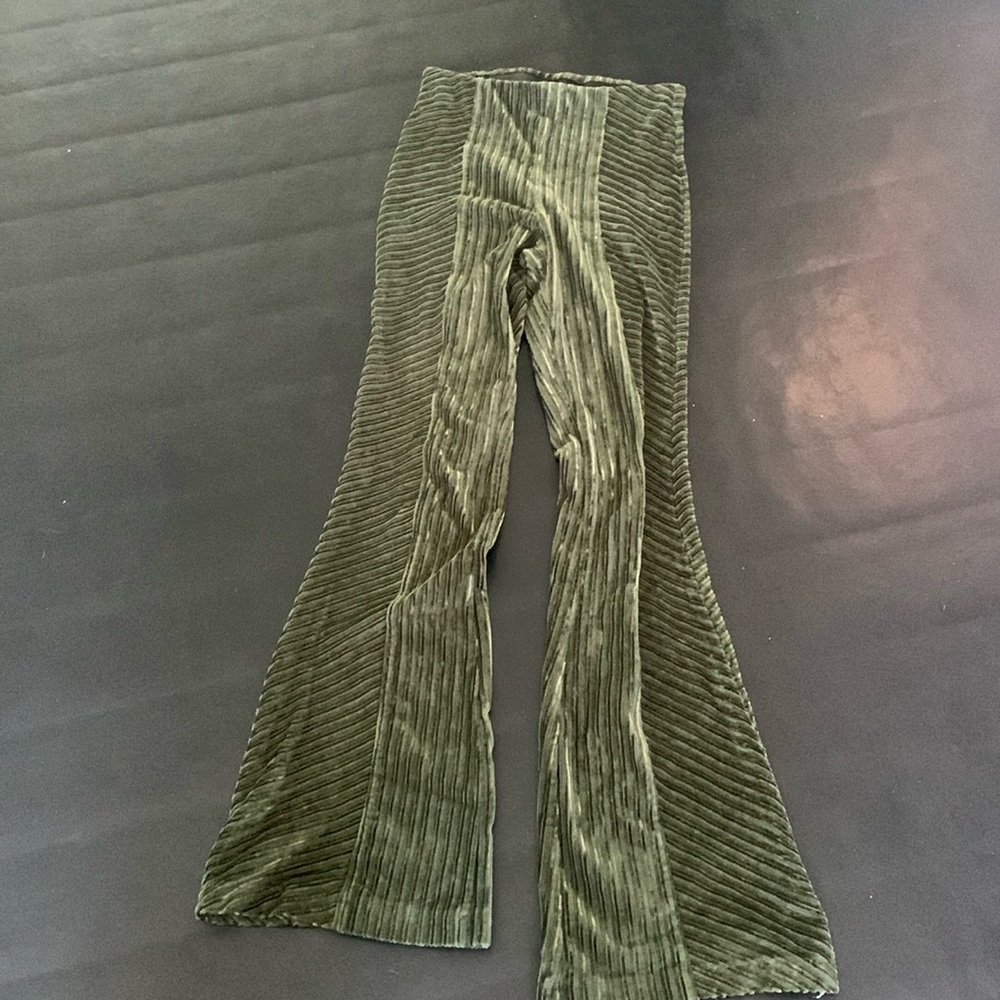 Free people velvet pull on bells